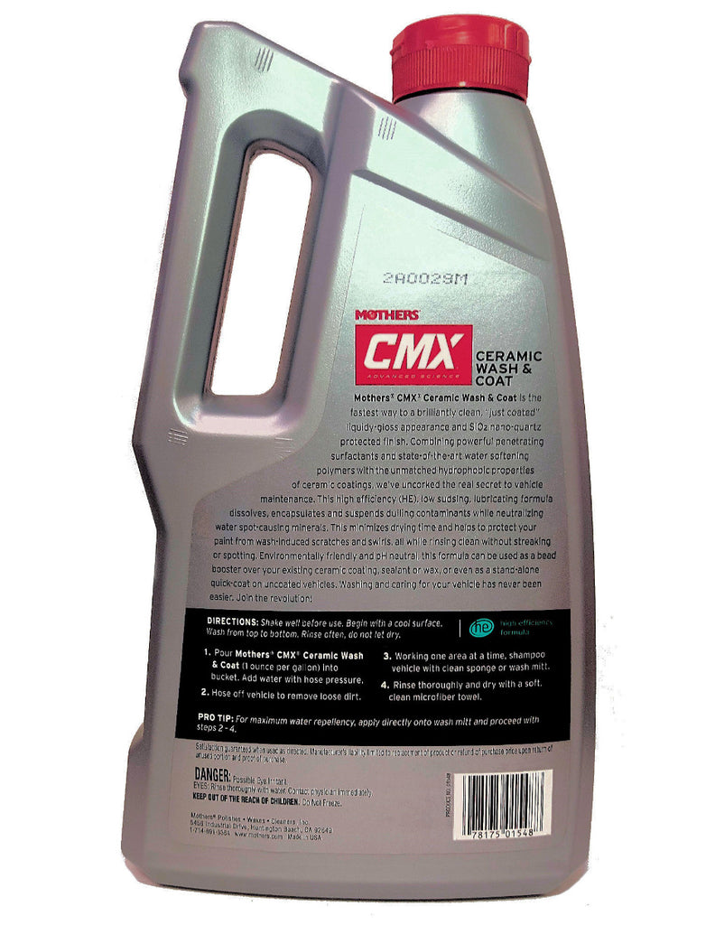 Mothers CMX Ceramic Wash and Coat / Shampoo Ceramico y Revestimiento