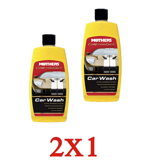 Mothers California Gold Car Wash / Shampo para Vehicúlos 2x1