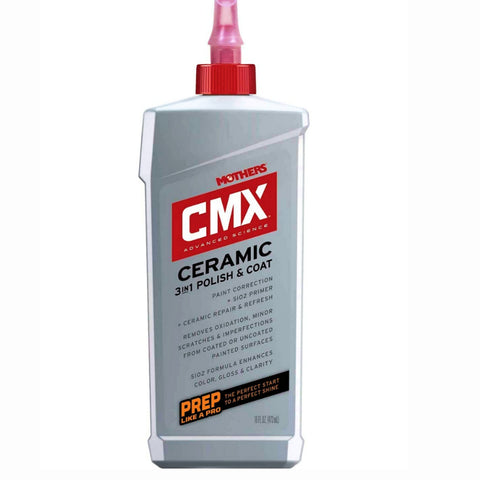 Mothers CMX Ceramic 3-in-1 Polish and Coat / Cerámico 3 en 1 Pulimento y Revestimiento