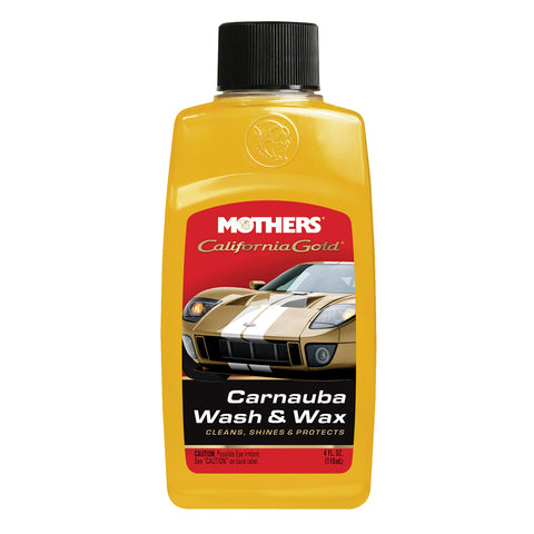 Mothers Carnauba Wash and Wax / Shampo con Cera Carnauba Pocket