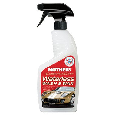 Mothers Waterless Wash and Wash / Lavado en seco con Cera