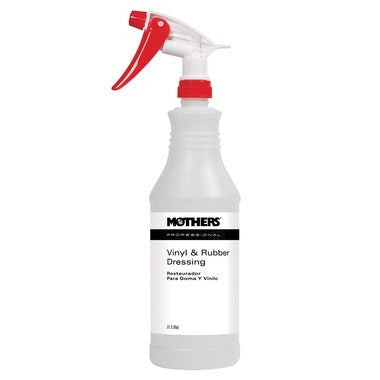 Mothers Pro Vinyl and Rubber Dressing / Botella Vacia Spray 32oz